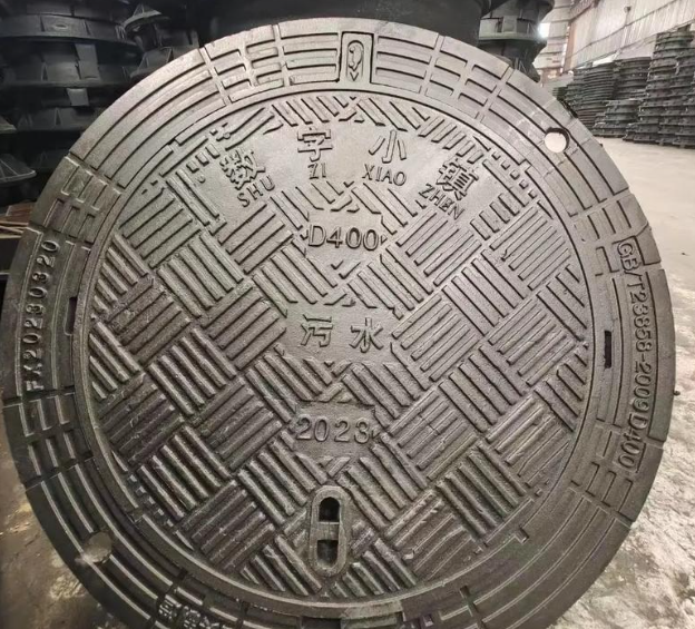 秭归球墨铸铁防沉降井盖展示